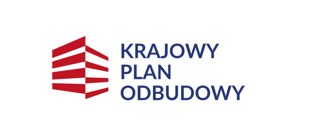 Grafika przedstawia logo Krajowego Planu Odbudowy.