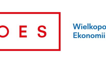 Logo projektu WOES - w logo napis: Wielkopolski Ośrodek Ekonomii Społecznej